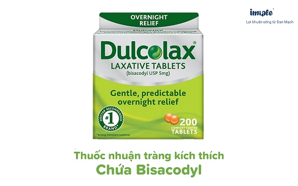 thuốc nhuận tràng kích thích trị táo bón cho trẻ