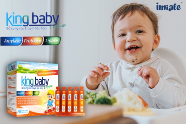 Men tiêu hóa cho trẻ sơ sinh Enzym Kid King Baby