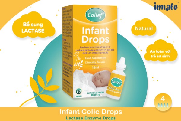 Men tiêu hóa cho trẻ sơ sinh Colief Infant Drops