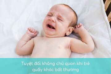 tre-quay-khoc-bat-thuong trẻ quấy khóc bất thường