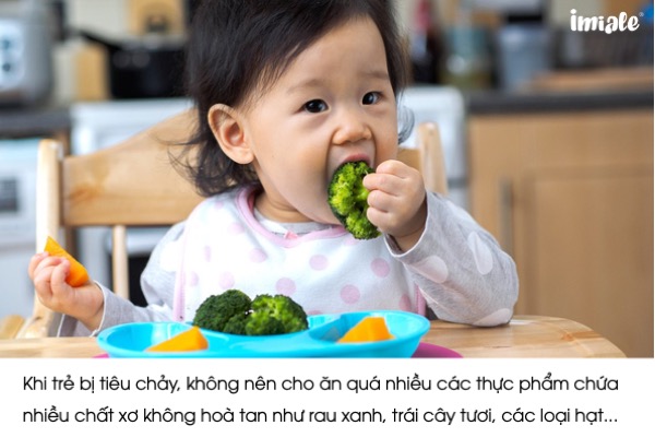 Trẻ bị tiêu chảy nên kiêng gì?