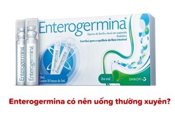 enterogermina uống thường xuyên được không