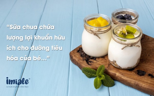 sữa chua bổ sung lợi khuẩn