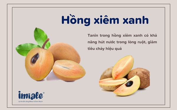 hồng xiêm xanh - mẹo dân gian trị tiêu chảy