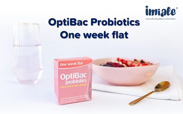 10. OptiBac Probiotics One week flat 1