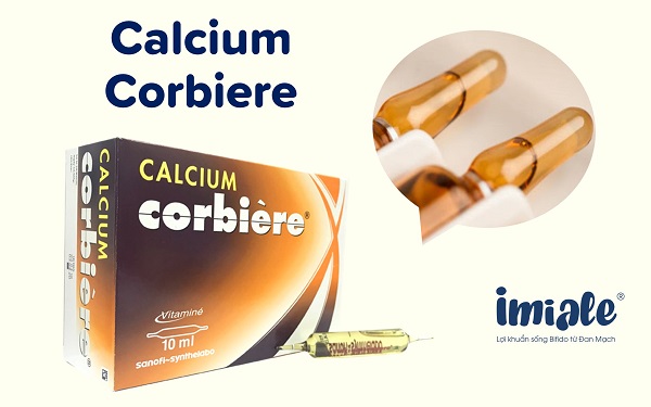 2.6. Calcium Corbiere - Bổ sung canxi cho trẻ trên 7 tháng tuổi. 1