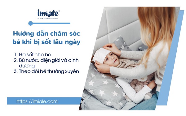chăm sóc trẻ khi sốt