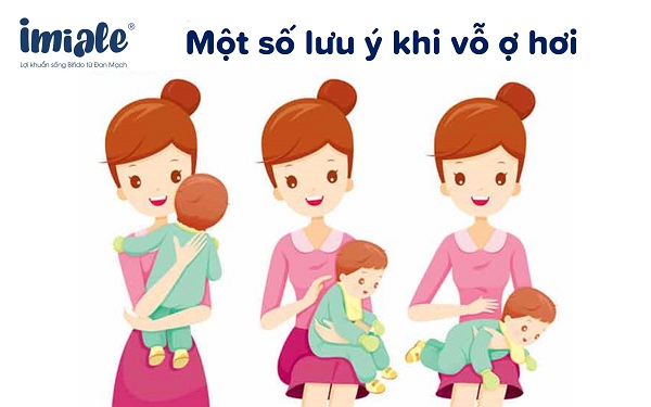 một số lưu ý khi vỗ ợ hơi