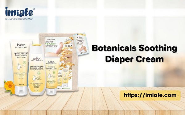kem trị hăm Babo Botanicals Soothing Diaper Cream