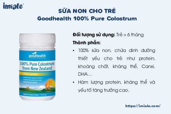 sữa non cho trẻ sơ sinh