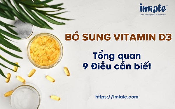 Bổ sung vitamin D3