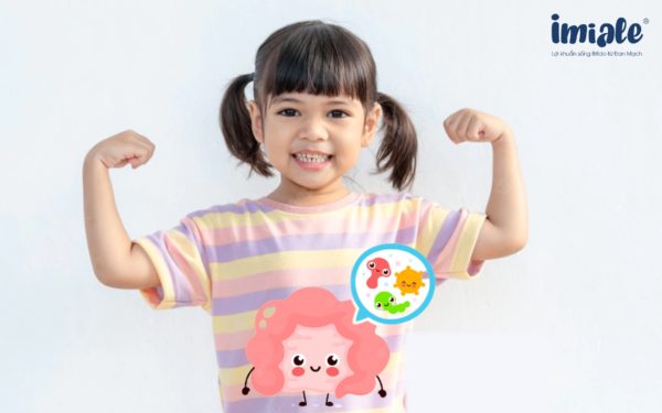 bé uống kháng sinh bị tiêu chảy