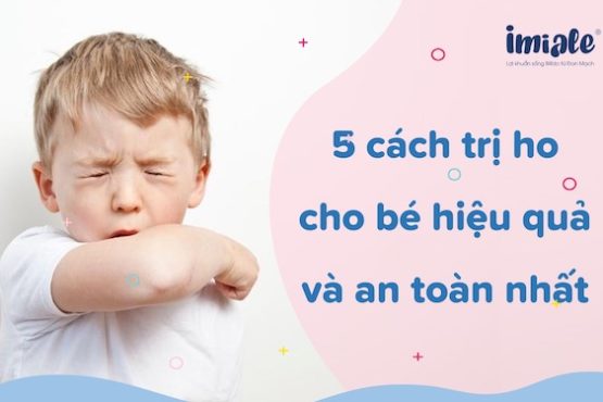 Cách trị ho cho bé