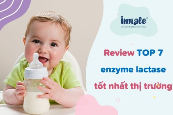 enzyme lactase cho bé