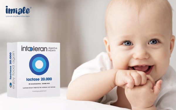 enzyme lactase cho bé Intolerane digestive expert