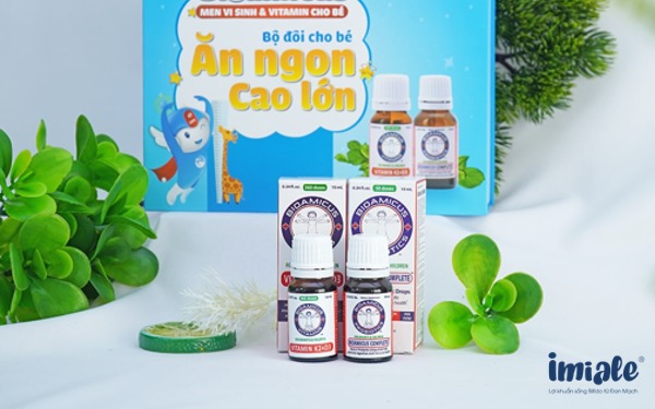 men vi sinh cho trẻ biếng ăn Bioamicus