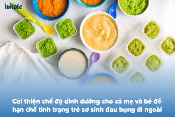 Cách xử trí khi trẻ sơ sinh đau bụng đi ngoài 