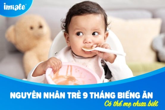 Nguyên nhân trẻ 9 tháng biếng ăn có thể mẹ chưa biết