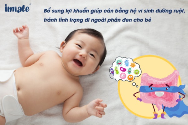 Men vi sinh - giải pháp cho đường ruột khỏe mạnh của bé