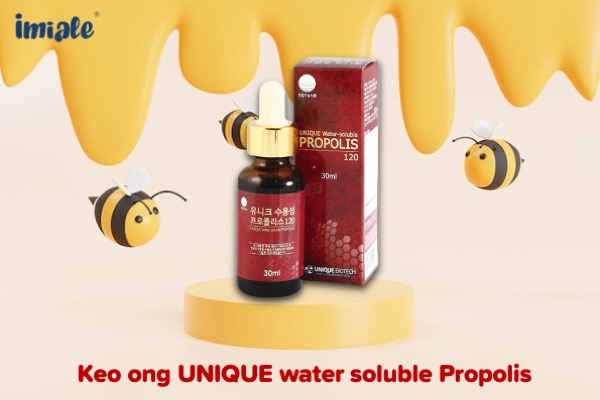 Keo ong UNIQUE water soluble Propolis 30ml Hàn Quốc 