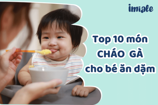 cháo gà cho bé ăn dặm