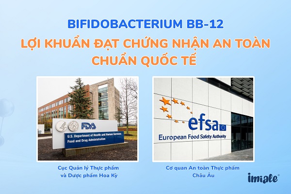 BB-12 - Lợi khuẩn đạt chứng nhận an toàn quốc tế