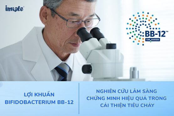nghiên cứu lâm sàng chứng minh bifdiobacterium bb-12 cải thiện tiêu chảy